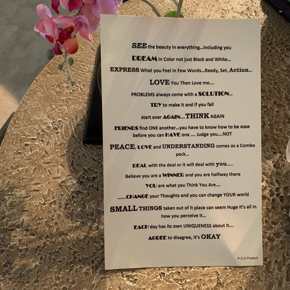 Mantra Card unframed - Picture 3 of 4